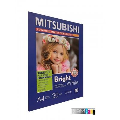 کاغذ مات لاستر میتسوبیشی سایز A4 وزن 260 گرم 20 برگ